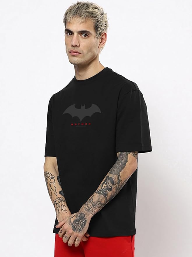 Bewakoof Men's Cotton Oversized Fit T-Shirt